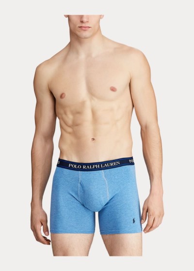 Men's Polo Ralph Lauren Stretch 3-Pack Briefs | 231476FXW